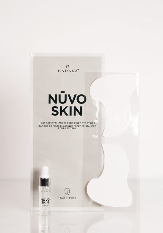 HADAKA - NŪVO SKIN MICROCRYSTALLIZED ELASTIC FIBRE EYE STRIPS AND SERUM